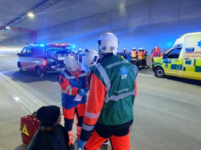 Prověřili jsme připravenost na zásah v dálničním tunelu Pohůrka